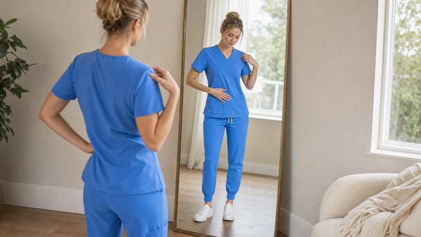 Editorial cover for Women’s Scrub Pants Inseam Guide: Tall, Petite & Regular