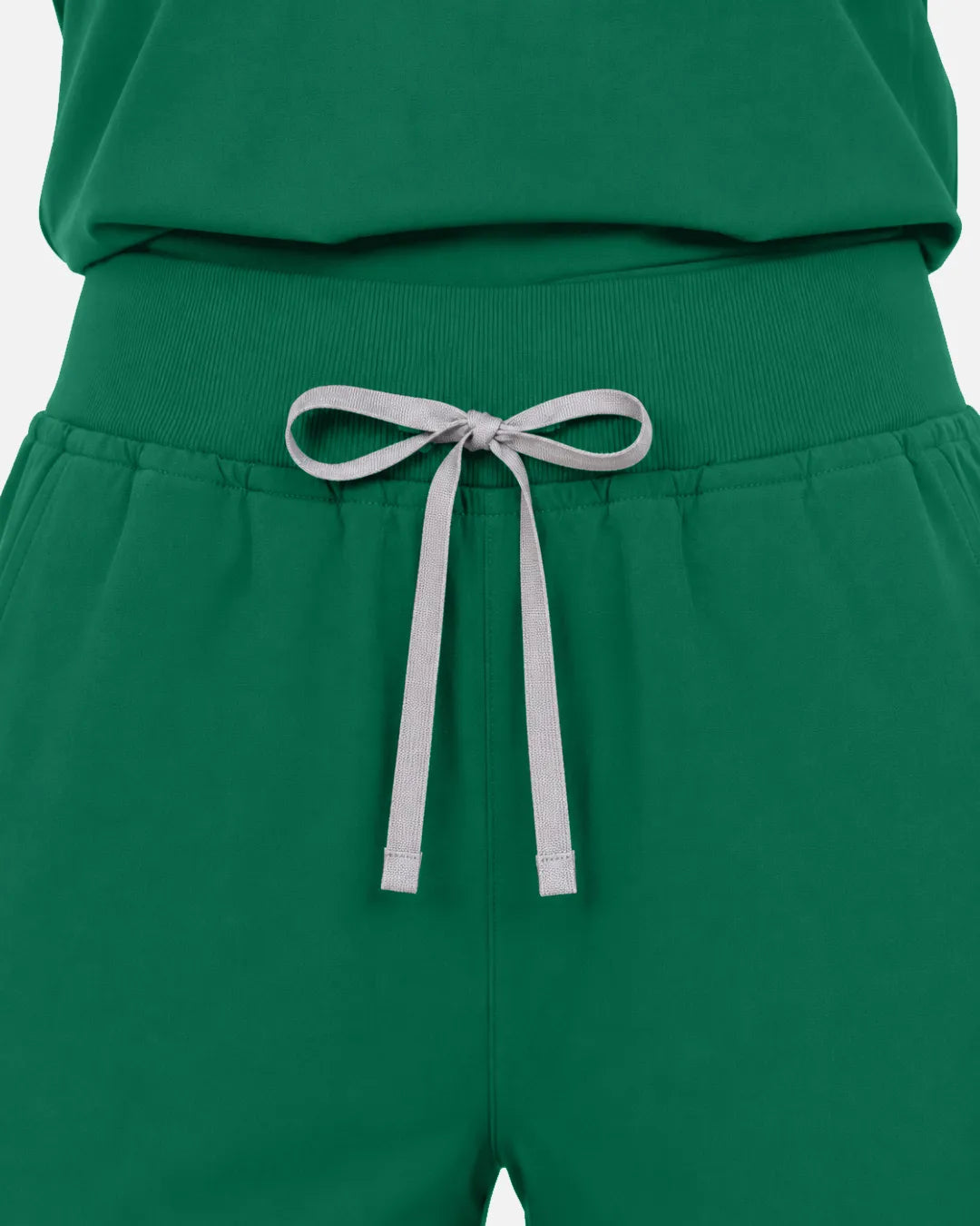 Hunter green Eipnare Women's Multi-Pocket Jogger Scrub Pants - Stretch Medical Scrubs for Women