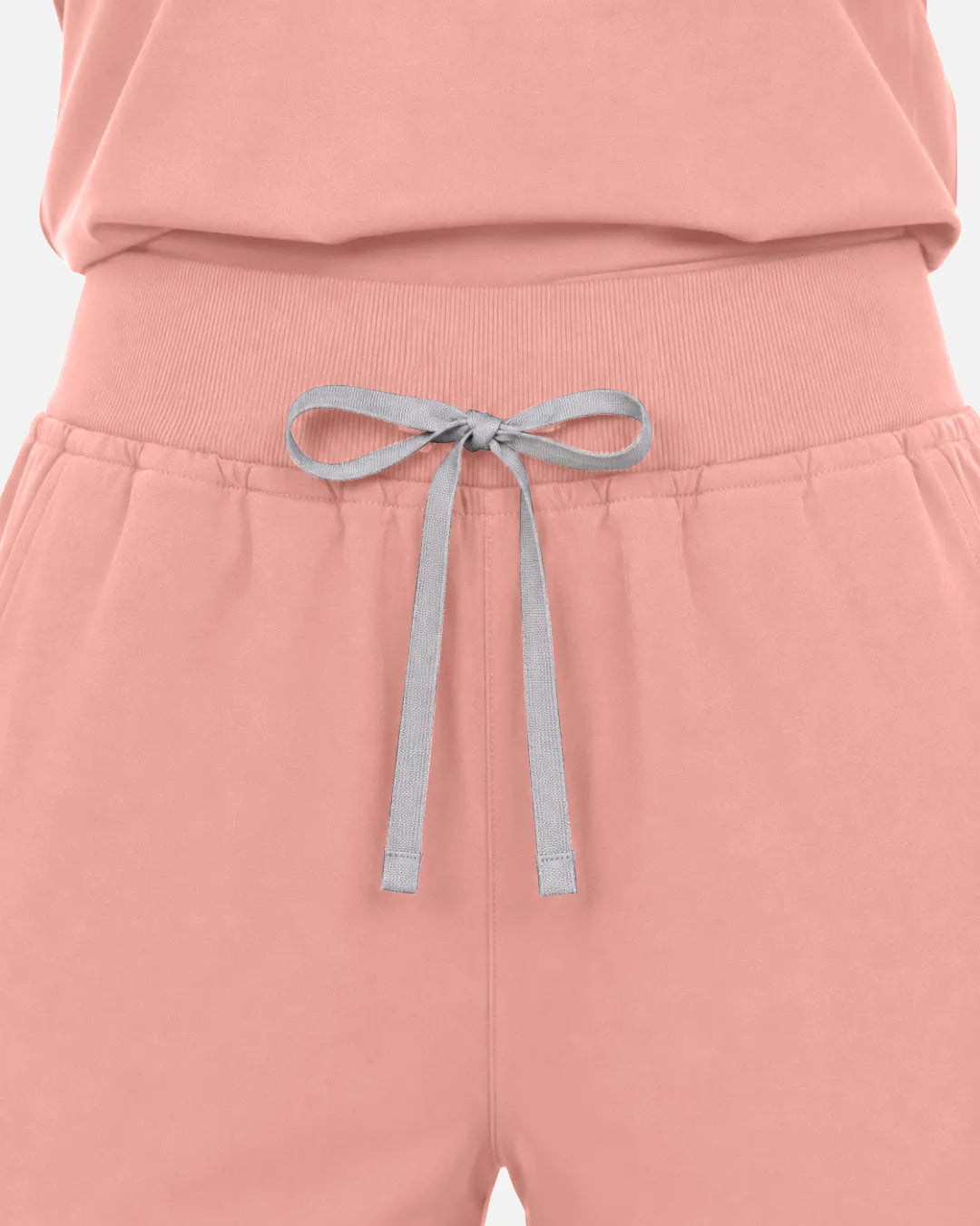 Pink Eipnare Women's Multi-Pocket Jogger Scrub Pants - Stretch Medical Scrubs for Women
