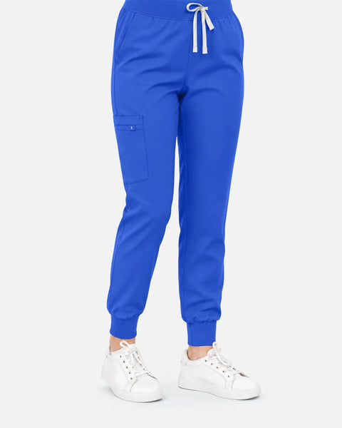 Eipnare Women's Classic Jogger Uniform Pants - Royal Blue