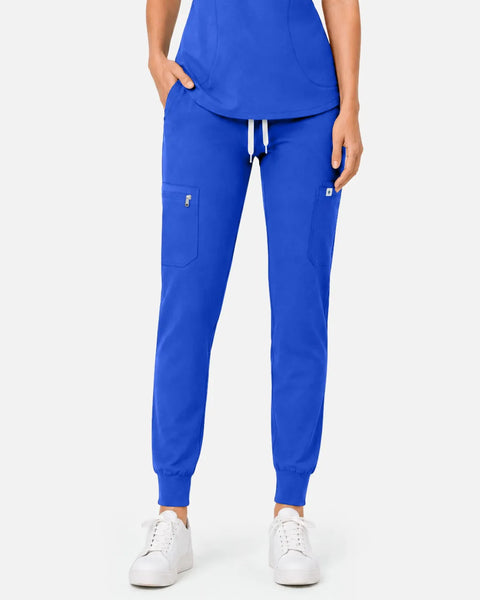 Eipnare Women's Cargo Jogger Uniform Pants - Royal Blue