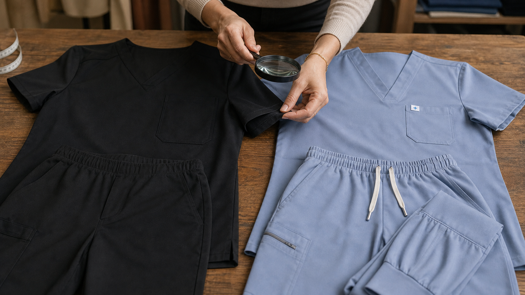 Editorial cover for Premium vs Budget Scrubs — What's Actually Worth Paying For