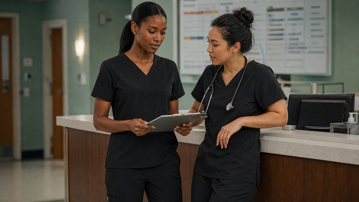 Editorial cover for Psych Ward Scrubs: What Staff Actually Wear and What to Avoid