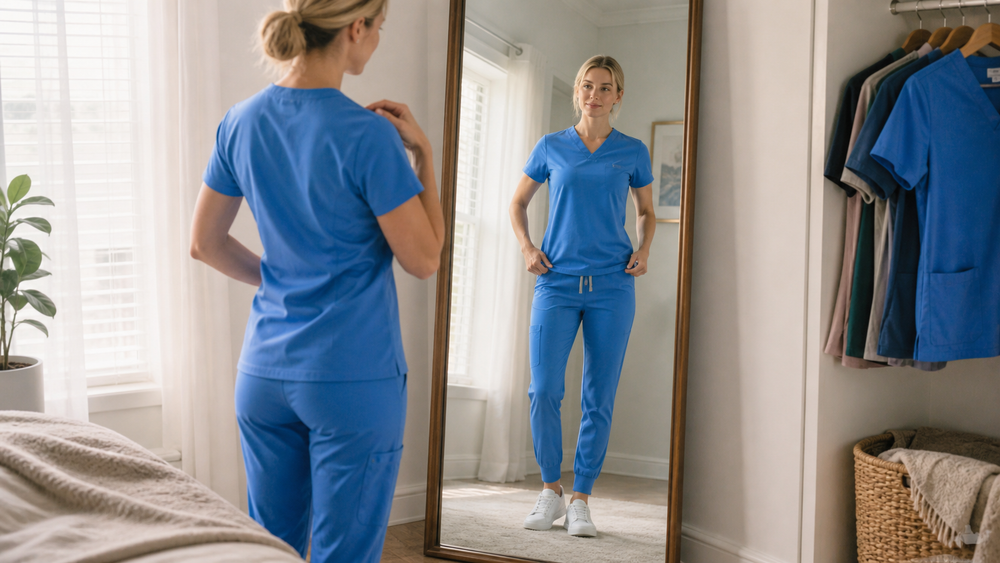 Editorial cover for Scrub Jumpsuits for Women: One-Piece Fit, Trade-Offs and Dress Codes