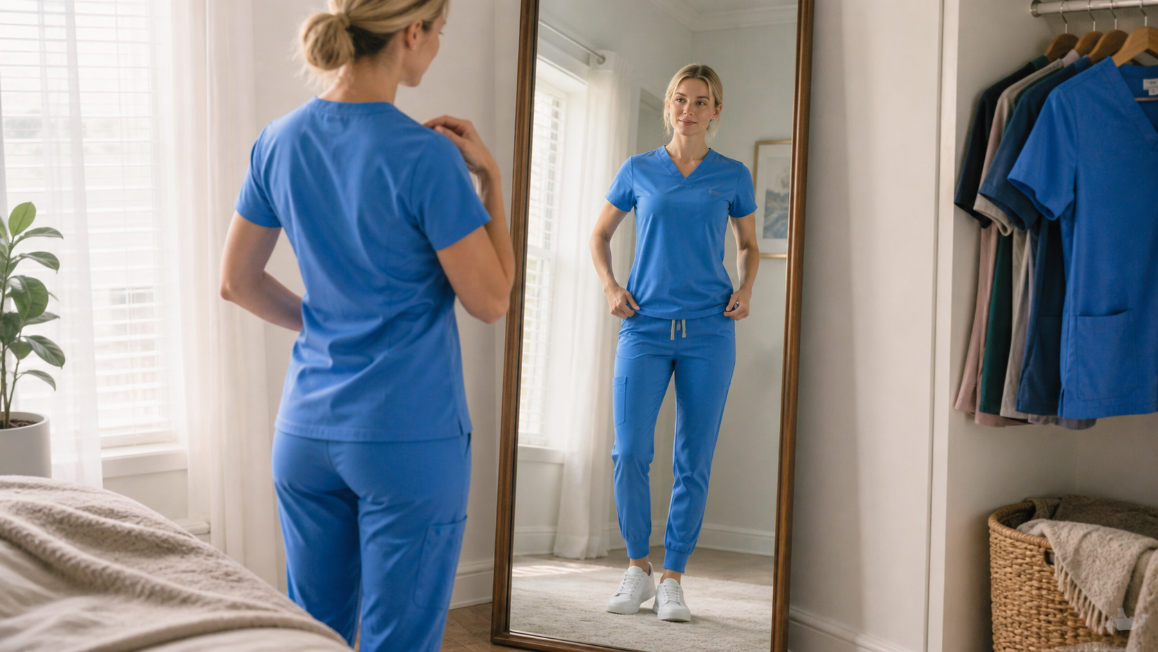 Editorial cover for Scrub Jumpsuits for Women: One-Piece Fit, Trade-Offs and Dress Codes