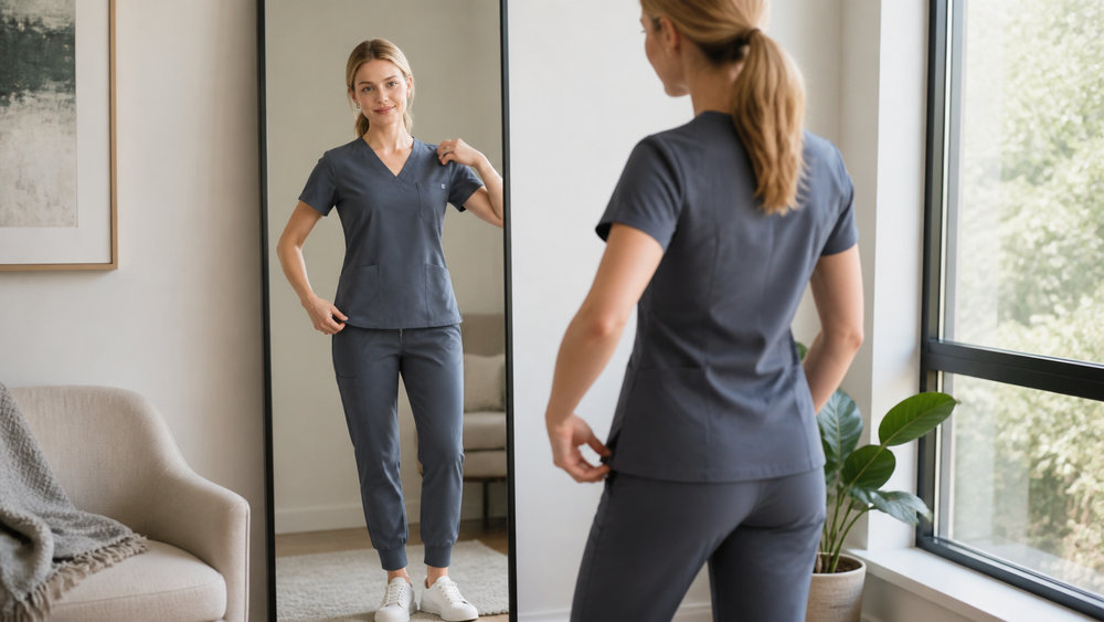 Editorial cover for Jogger Scrubs: A Practical Guide to the Cuffed Fit
