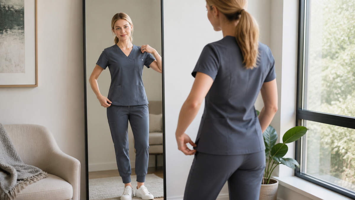 Editorial cover for Jogger Scrubs: A Practical Guide to the Cuffed Fit