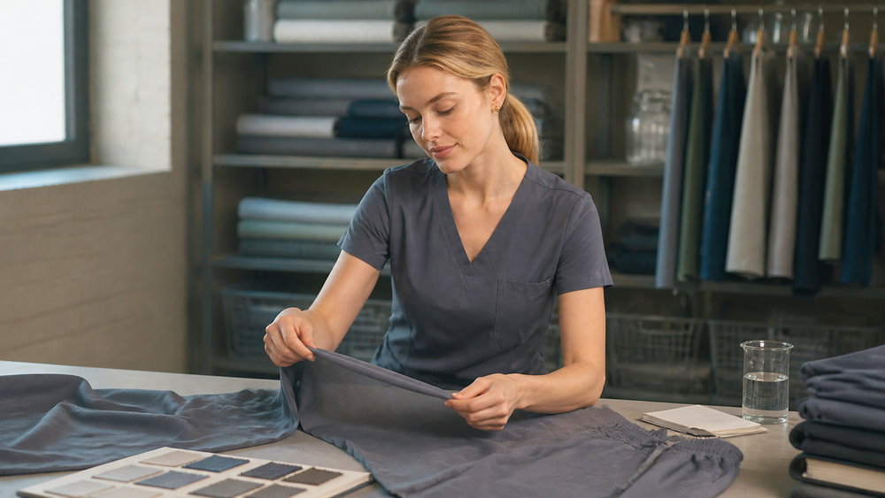 Editorial cover for What Makes Scrubs Feel Soft? Fabric, Finish and Washing