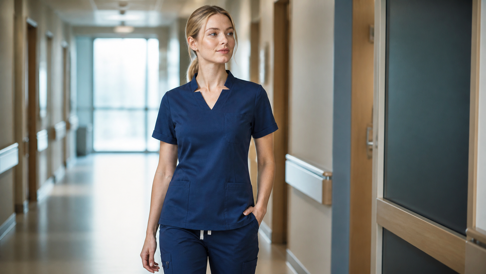 Editorial cover for We Make Scrubs. Here's What We Believe.