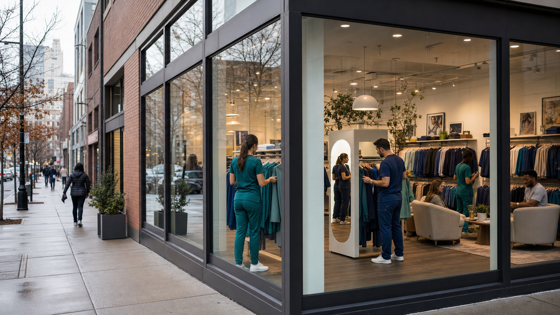 FIGS Opened a 'Community Hub' Near a Chicago Hospital. Here's What That Says About Scrubs in 2026.