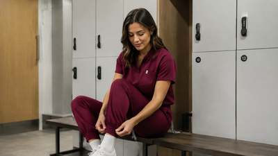 What to Wear Under Scrubs (and the Long-Sleeve Catch Nobody Mentions)