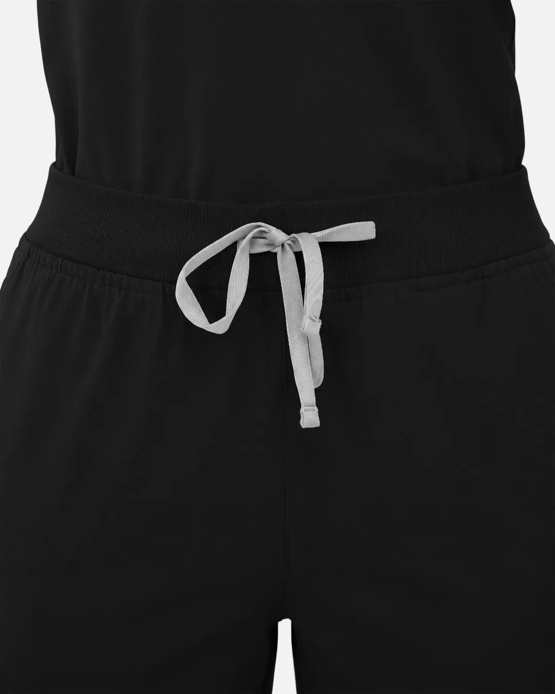 Black Eipnare Women's Classic Jogger Scrub Pants - Stretch Medical Scrubs for Women
