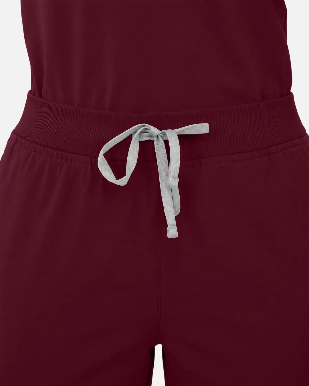 Burgundy Red Eipnare Women's Classic Jogger Scrub Pants - Stretch Medical Scrubs for Women
