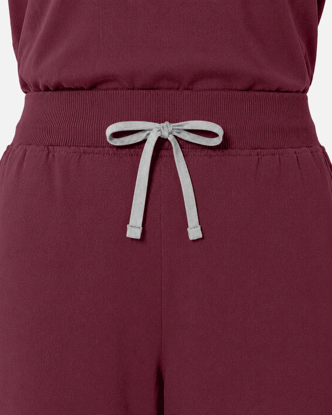 Burgundy Red Eipnare Women's Tapered Jogger Scrub Pants - Stretch Medical Scrubs for Women