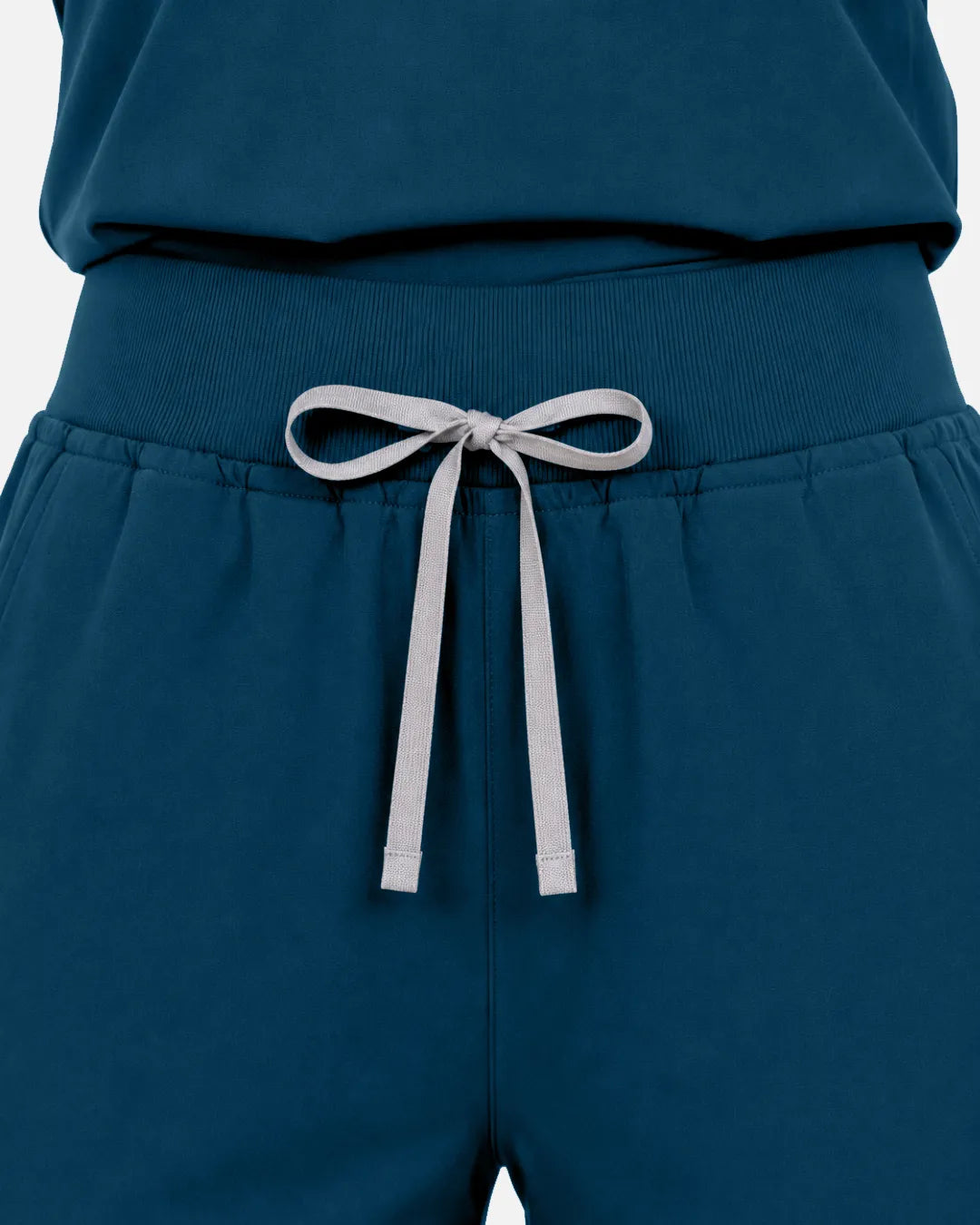 Caribbean Blue Eipnare Women's Multi-Pocket Jogger Scrub Pants - Stretch Medical Scrubs for Women