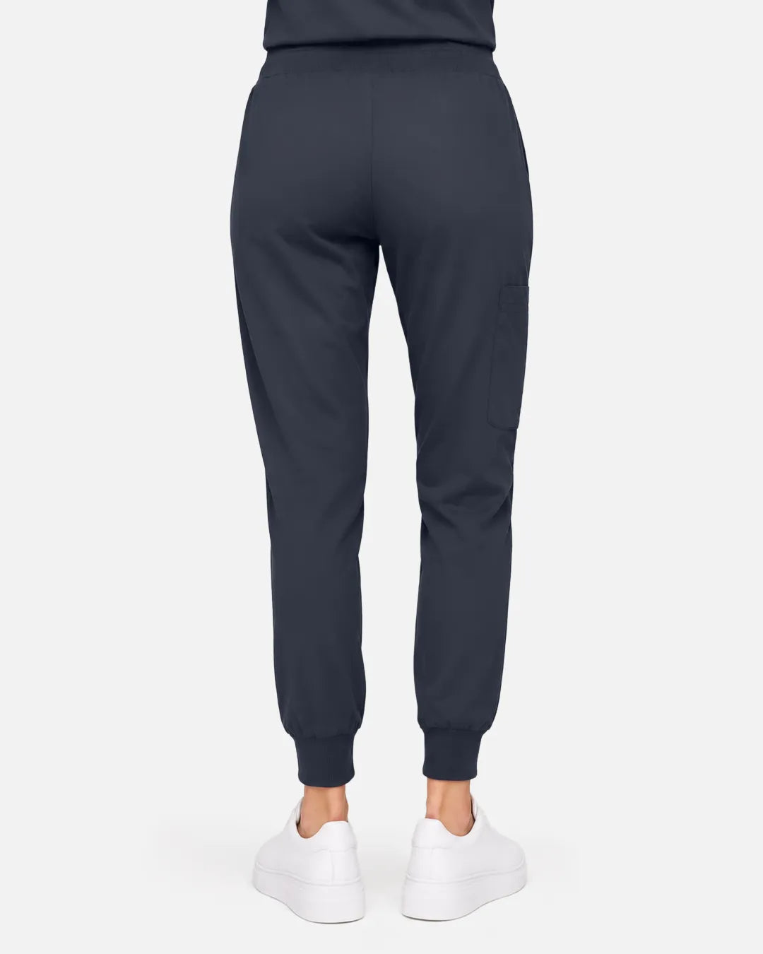 Charcoal grey Eipnare Women's Classic Jogger Scrub Pants - Stretch Medical Scrubs for Women
