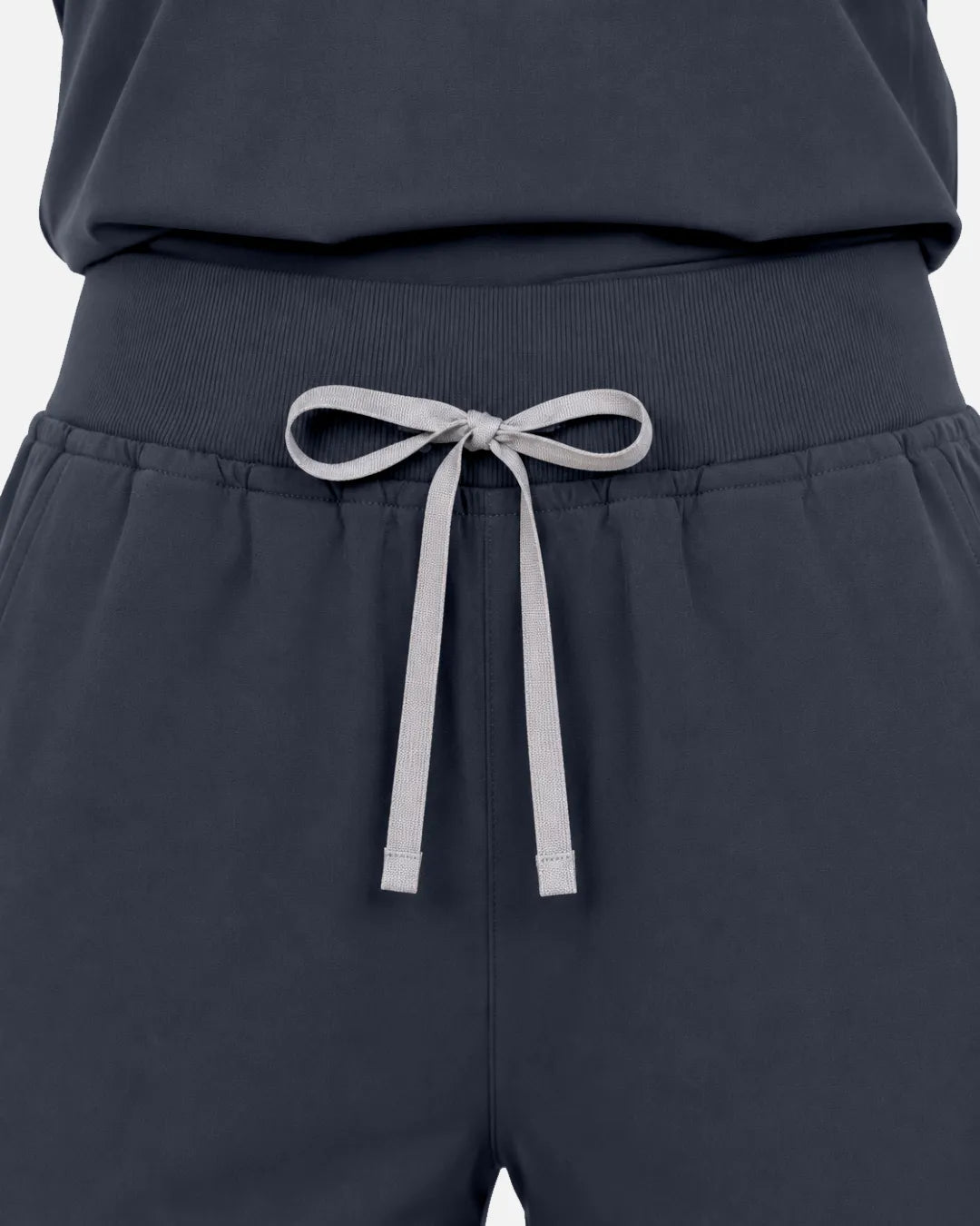 Charcoal grey Eipnare Women's Multi-Pocket Jogger Scrub Pants - Stretch Medical Scrubs for Women