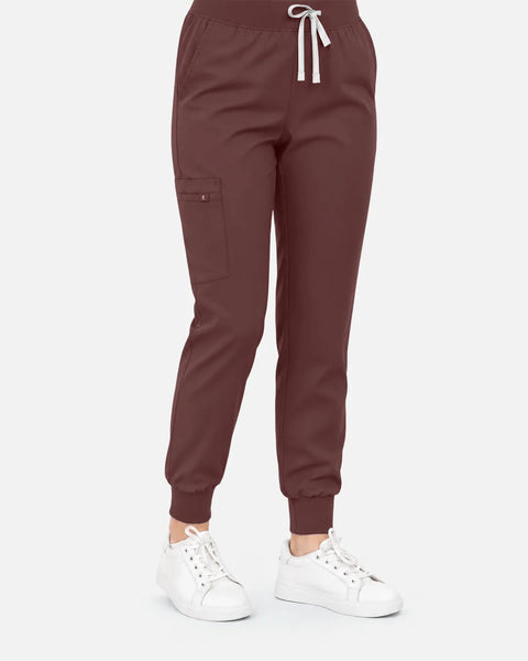 Eipnare Women's Classic Jogger Uniform Pants - Coffee