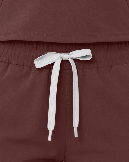 Coffee Eipnare Women's Cargo Jogger Scrub Pants - Stretch Medical Scrubs for Women