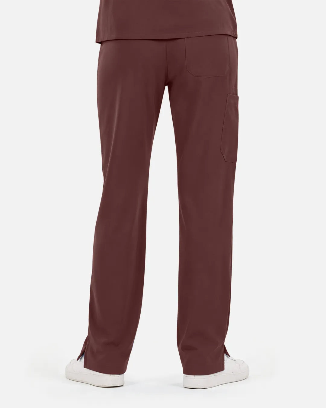 Coffee Eipnare Women's Straight-Leg Cargo Scrub Pants - Stretch Medical Scrubs for Women