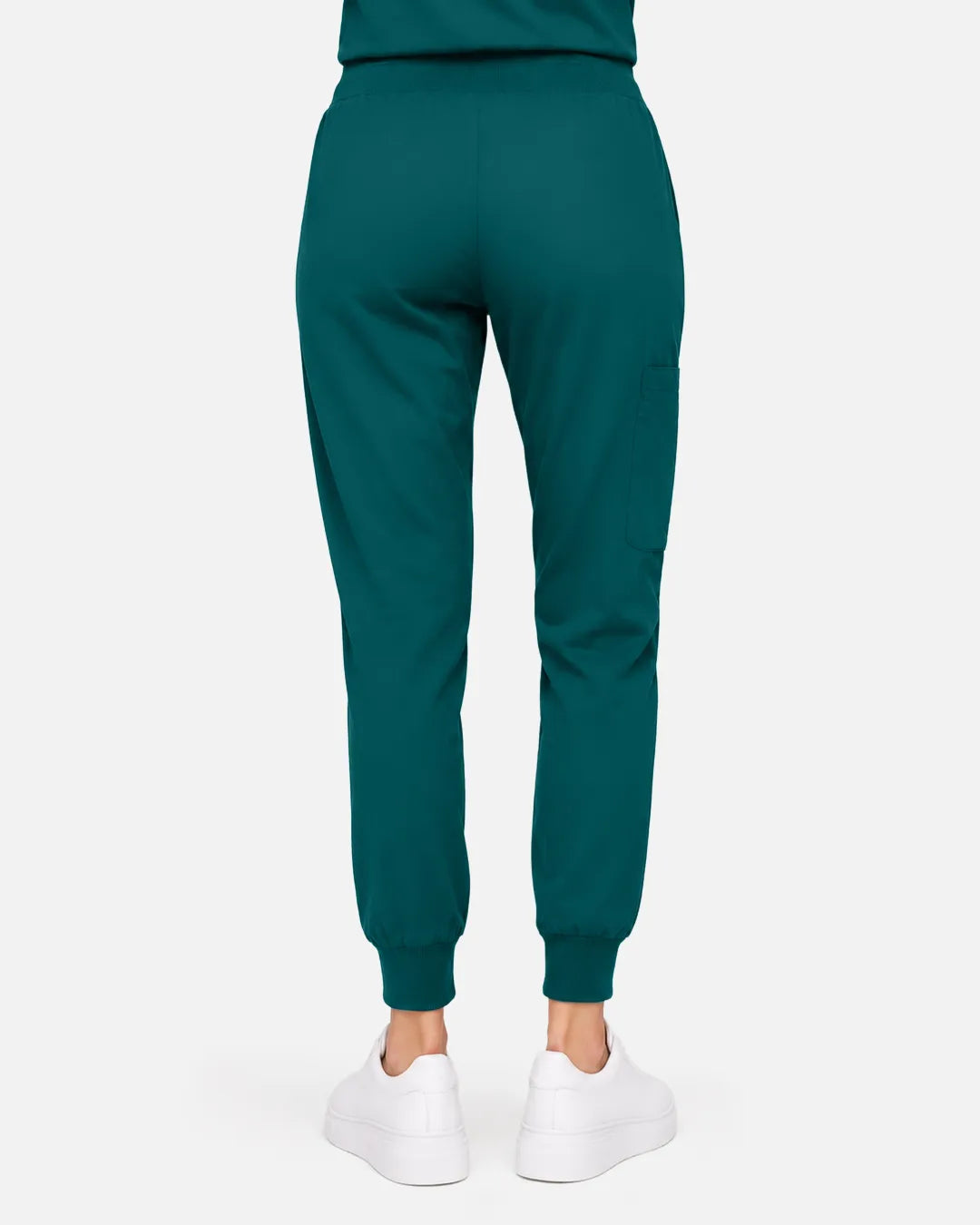 Dark green Eipnare Women's Classic Jogger Scrub Pants - Stretch Medical Scrubs for Women