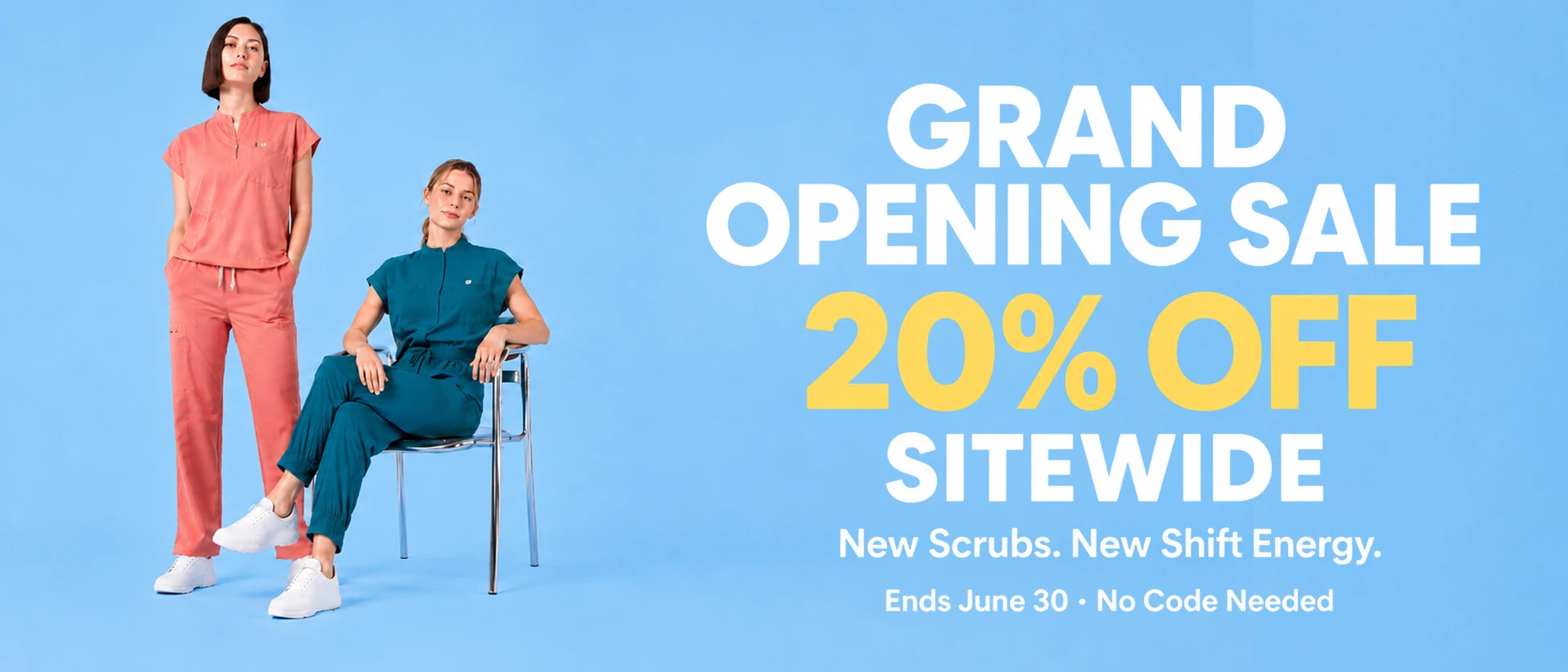 Eipnare Women's Medical Scrubs hero banner
