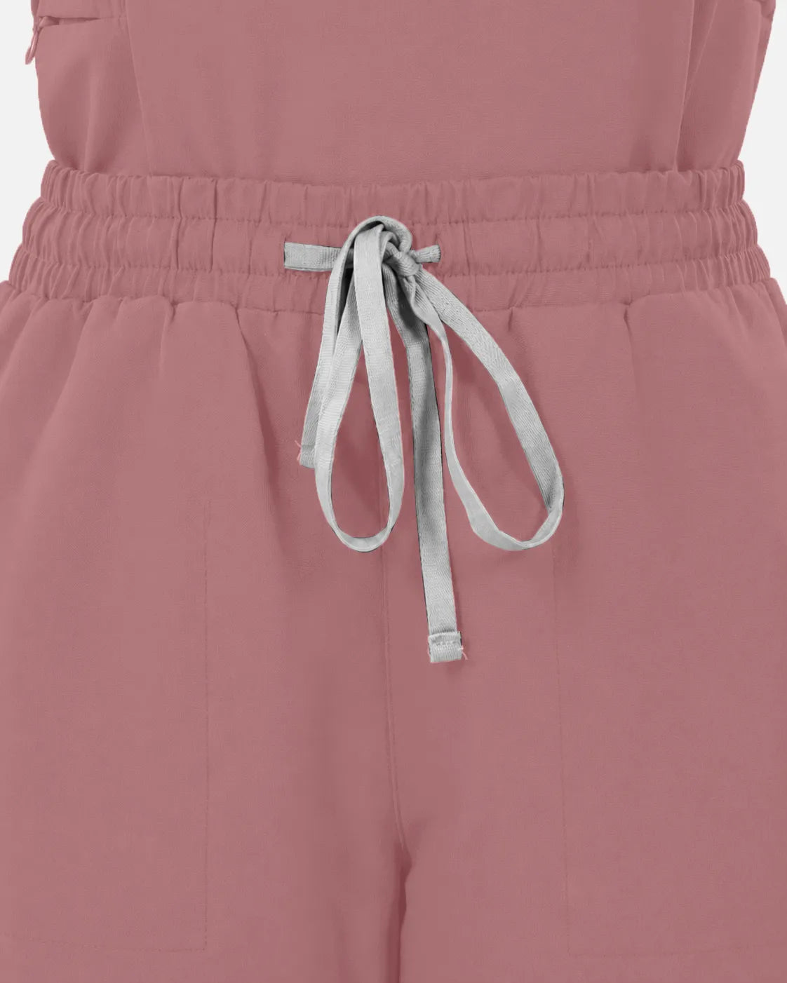 Flesh Pink Eipnare Women's Slim Fit Tapered Cargo Scrub Pants - Stretch Medical Scrubs for Women