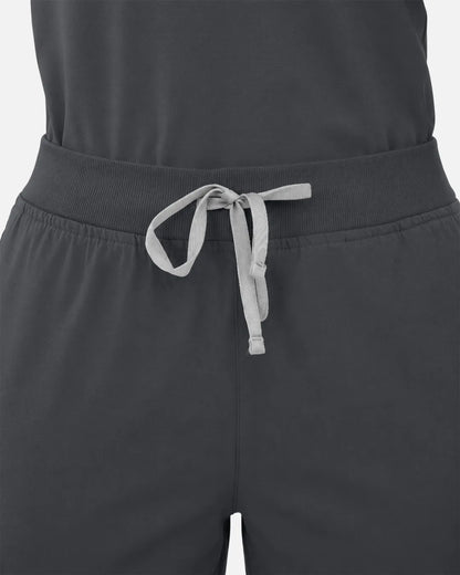 Heather grey Eipnare Women's Classic Jogger Scrub Pants - Stretch Medical Scrubs for Women
