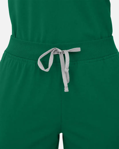 Hunter green Eipnare Women's Classic Jogger Scrub Pants - Stretch Medical Scrubs for Women
