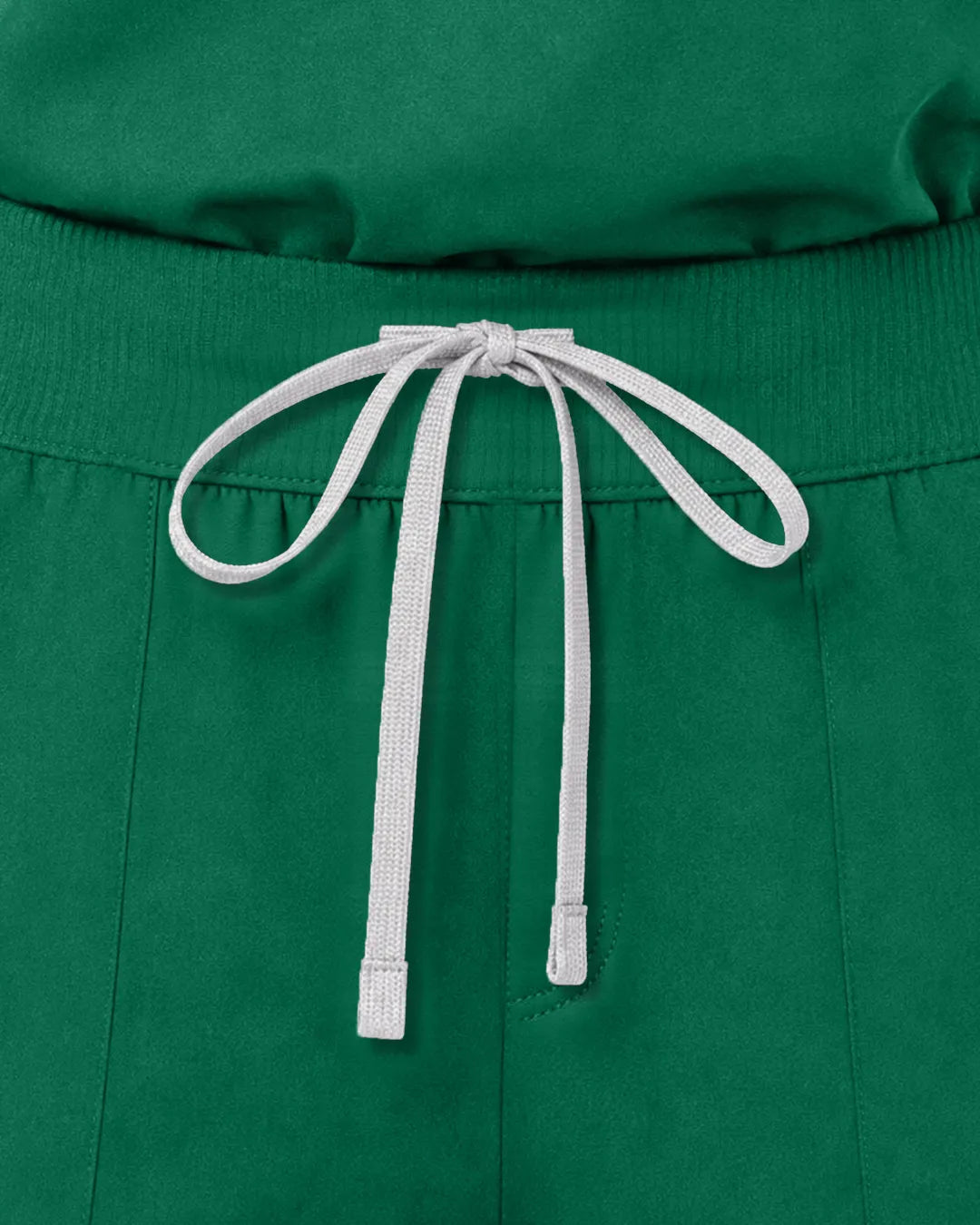 Hunter green Eipnare Women's Woven Straight-Leg Scrub Pants - Stretch Medical Scrubs for Women