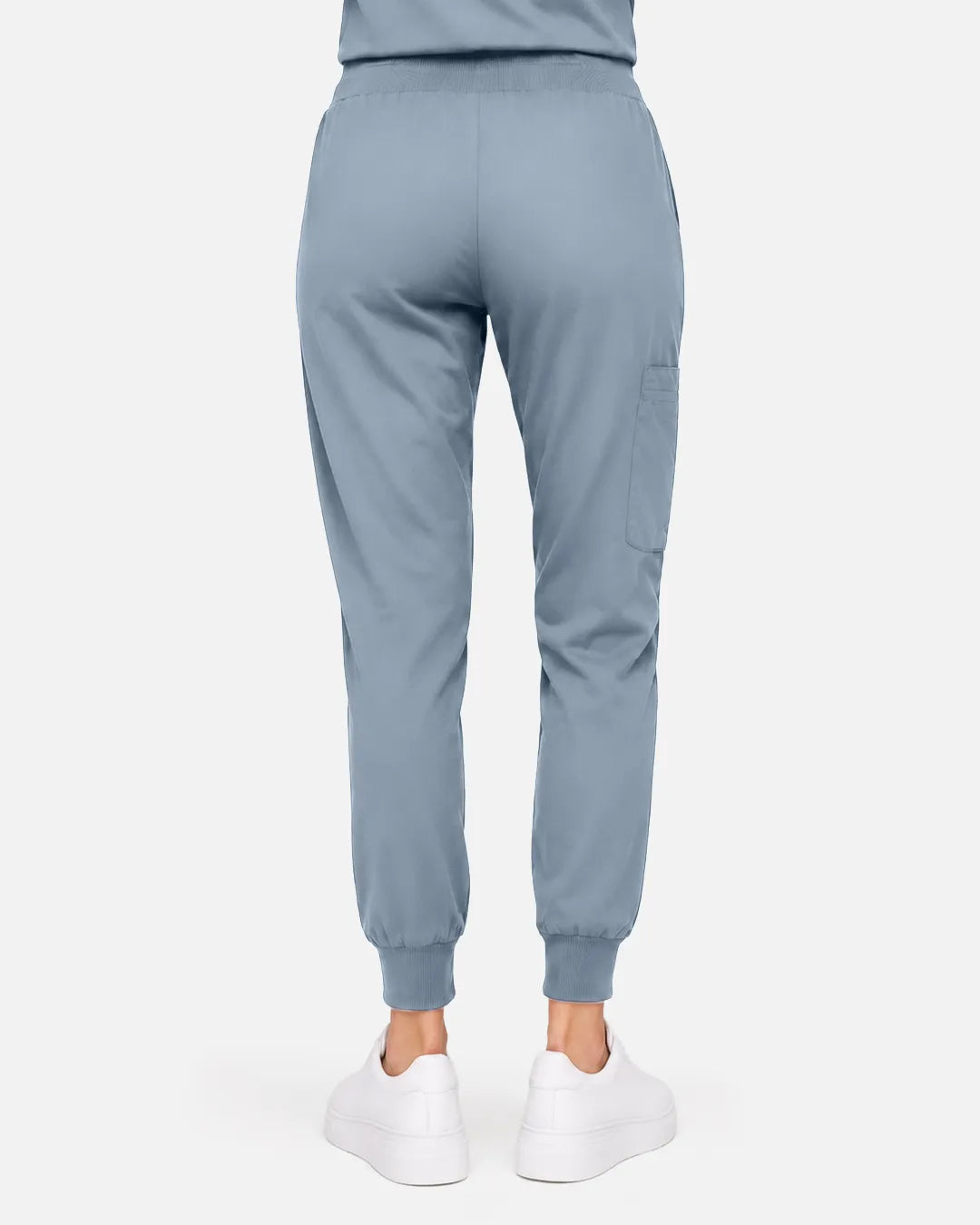 Light blue Eipnare Women's Classic Jogger Scrub Pants - Stretch Medical Scrubs for Women