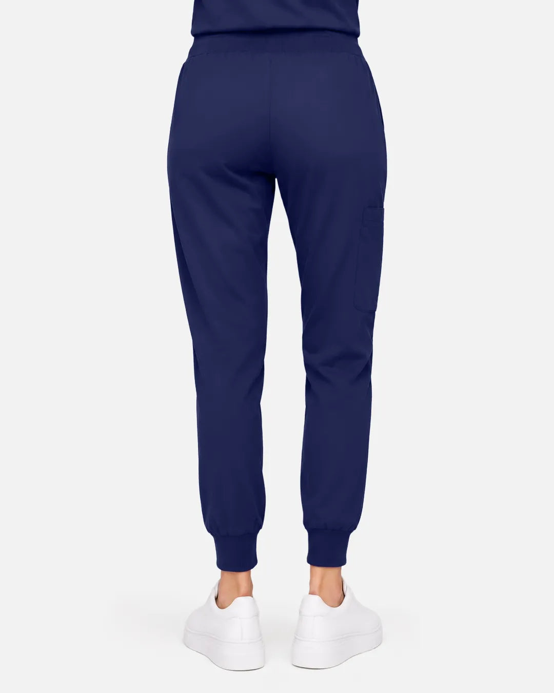 Navy Blue Eipnare Women's Classic Jogger Scrub Pants - Stretch Medical Scrubs for Women