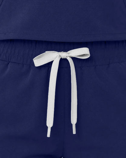 Navy Blue Eipnare Women's Cargo Jogger Scrub Pants - Stretch Medical Scrubs for Women