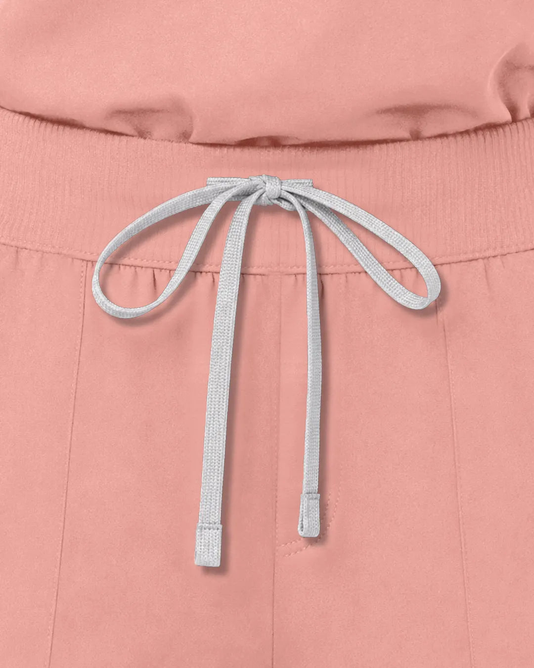 Pink Eipnare Women's Woven Straight-Leg Scrub Pants - Stretch Medical Scrubs for Women