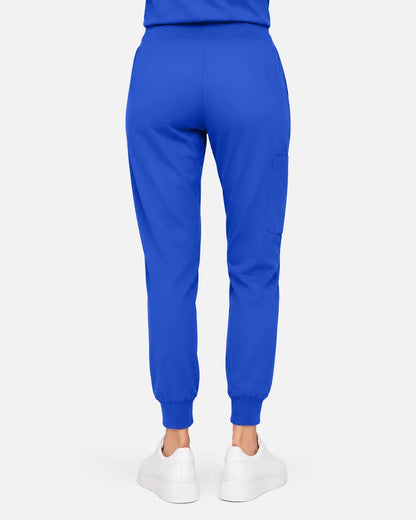 Royal Blue Eipnare Women's Classic Jogger Scrub Pants - Stretch Medical Scrubs for Women