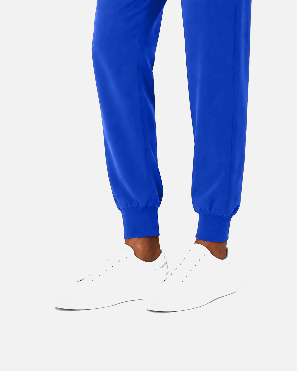 Royal Blue – Eipnare Women's Sleeveless Mandarin Collar Jogger Uniform Set – product image 07