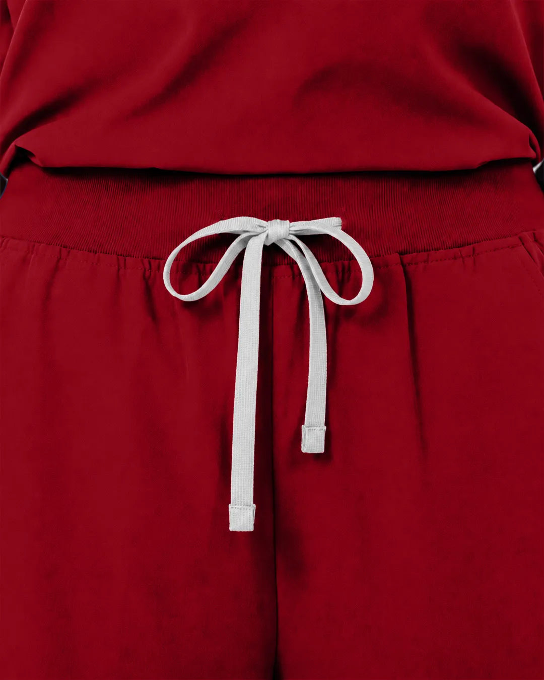 Wine Red Eipnare Women's Straight-Leg Cargo Scrub Pants - Stretch Medical Scrubs for Women
